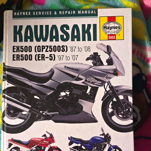 Haynes 2052 kawasaki ex500 - 2052,