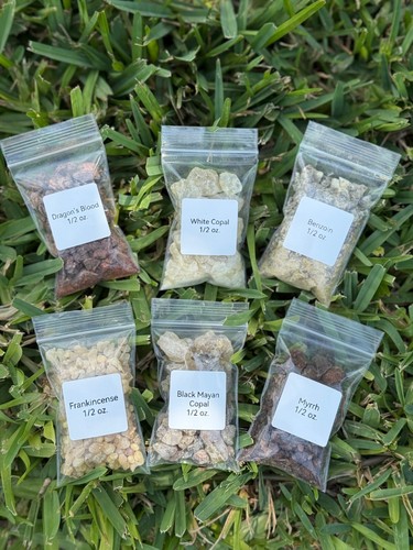 Resin incense variety sampler - resin,