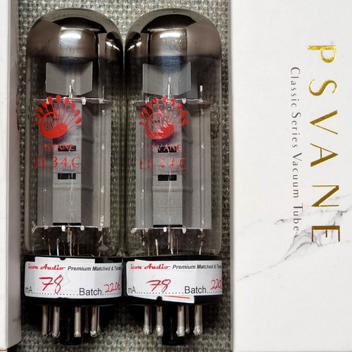 El34 matched pair psvane - el34, by