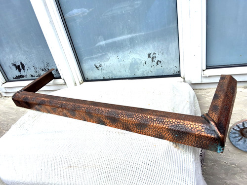 Vintage hammered coppered - vintage,