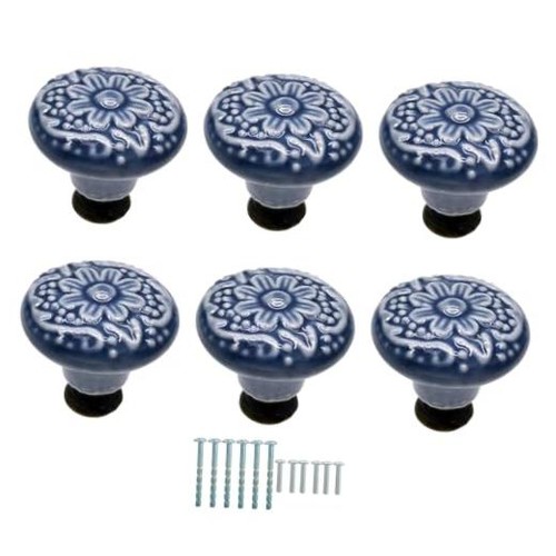 Pcs blue ceramic kitchen - 6,