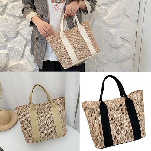 Women boho wicker handbag - boho, bag