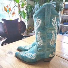 Corral Womens Turquoise Blue
