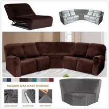 5-Seater Velvet Recliner