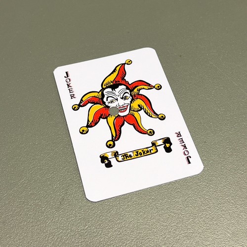 Batman 1989 joker playing card - playing,