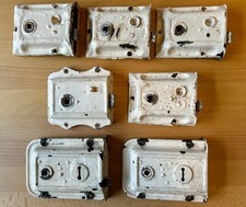 Seven antique Victorian door