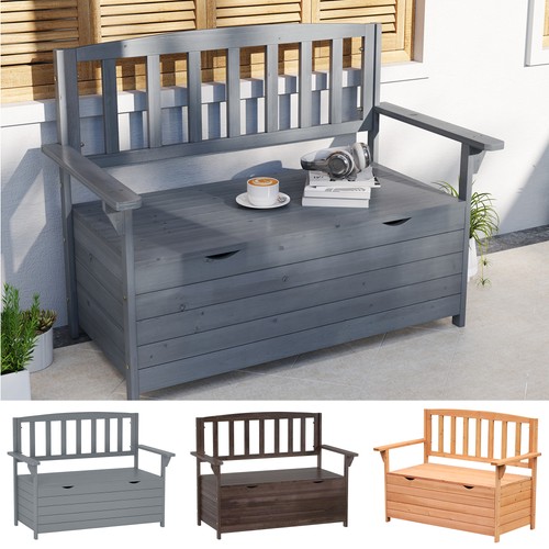 Seater outdoor bench fir - outdoor, bench,