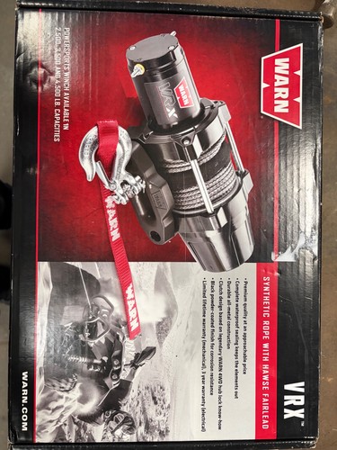 Warn vrx 25s winch - vrx,