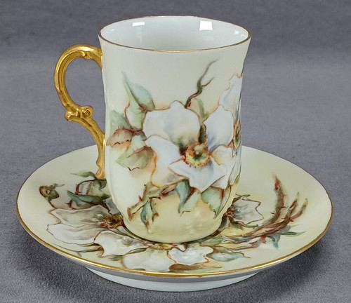 Limoges hand painted signed - limoges,
