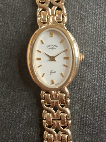 Rotary ladies 9ct solid gold - ladies,