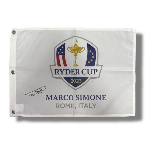 Signed fleetwood ryder cup - signed,