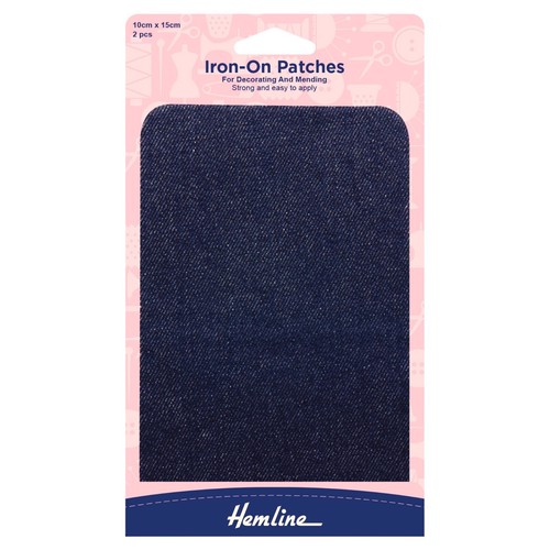 Iron repair patches hemline - iron,