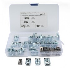 Boxed 4Sizes U Nuts Clips Car Fairing Bodywork Panel Speed Fasteners M4/M5/M6/M8