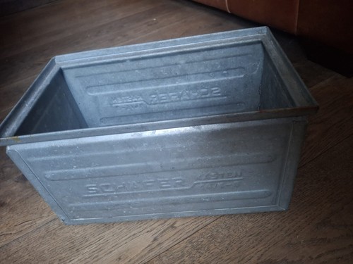 Vintage galvanised metal - vintage,