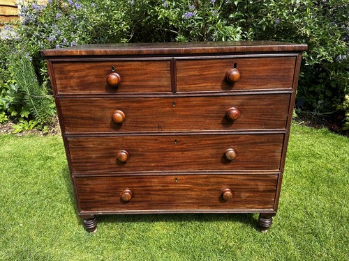 Antique mahogany drawer - 5,