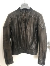 mens leather biker jacket used