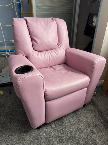 New kids pink - new, leather