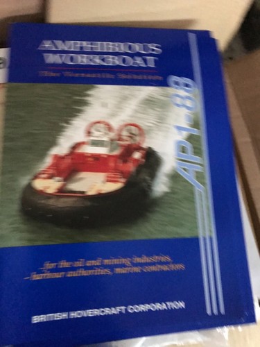 Hovercraft card brochure - hovercraft,