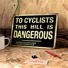 To cyclists ... Dangerous