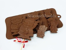 4+1 Waving Santa Silicone