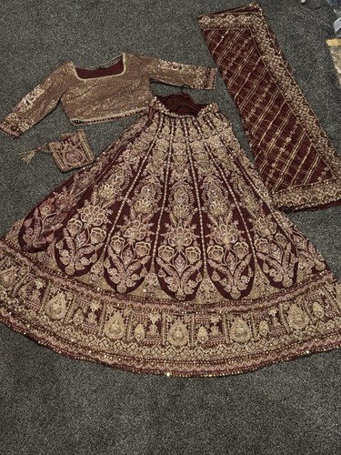 Batik luxury maroon gold - luxury,