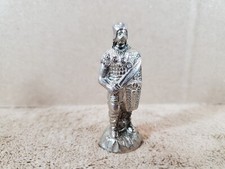 Antique Pawn Metal VIKINGS vs ROMANS Chess Piece Replacement Part Pewter #11