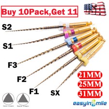 Dental Endodontic Rotary Files Endo Root Canal File X-Pro Gold Taper Root Files