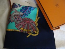 Hermes silk  GRAND FONDS  by