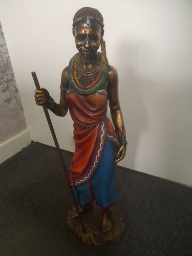 Bronze effect african - bronze, masai
