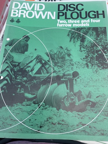 David brown disc plough 4 - david,