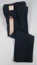 French Toast Navy School Uniform Plain Front Twill Pants Girls 6 *NEW*