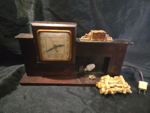 United clock corp mantle - clock,