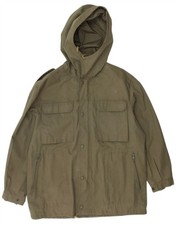 VINTAGE Mens Hooded Military