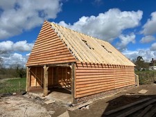 2 Bay Oak Fronted Garage Kit