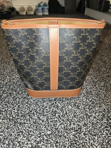 Celine small triomphe bucket - small,