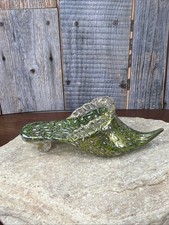 Murano Glass Millefiori Shoe