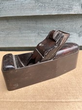 Antique Smoothing Plane With Rosewood Infill For Restoration 