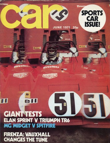 Car magazine june 1971 - car,