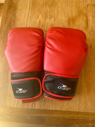 Crane boxing gloves and wraps - and,