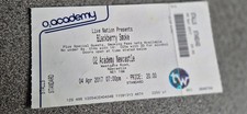USED CONCERT TICKET **