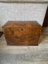 Antique Edwardian Inlaid Oak