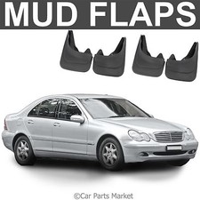 Mud Flaps Splash guard for Mercedes C Class CL203 W203 set of 4x front and rear