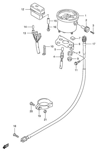 Suzuki genuine bulb 12v - suzuki,