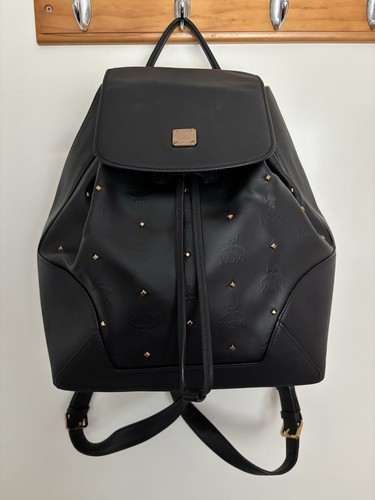Mcm designer black leather - mcm,