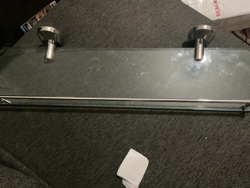 Bathroom shower glass shelf - shower,