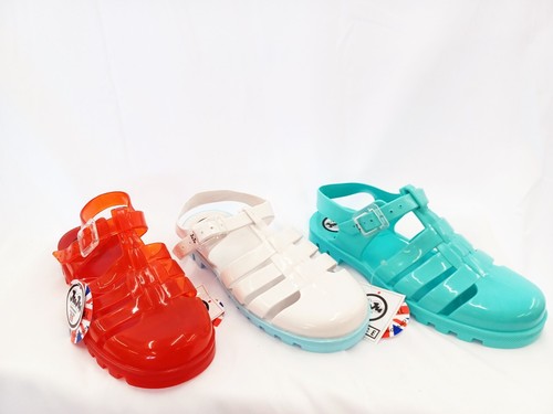 Ladies fisherman jelly flat