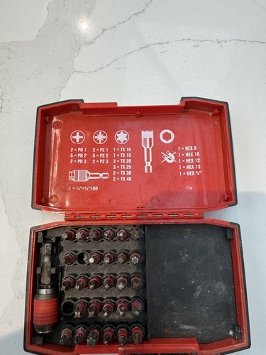 Hilti bit set - pro+, steel