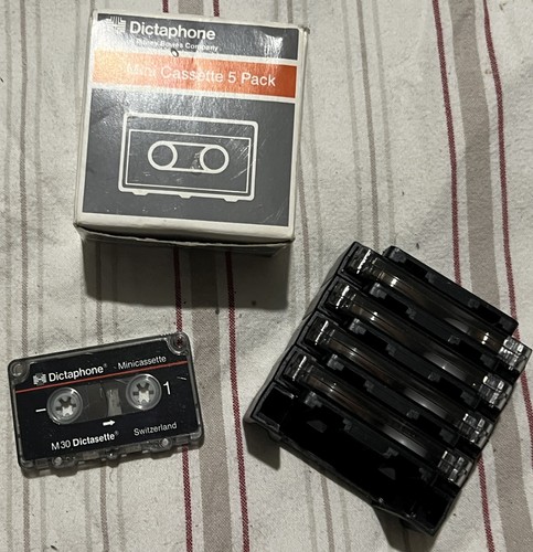 Dictaphone mini cassettes - 5, x