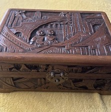 Camphor Wood Box Chest Small Trunk