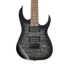 Ibanez GRG7221QA-TKS 7 String Electric Guitar, Transparent Black Sunburst (NEW)